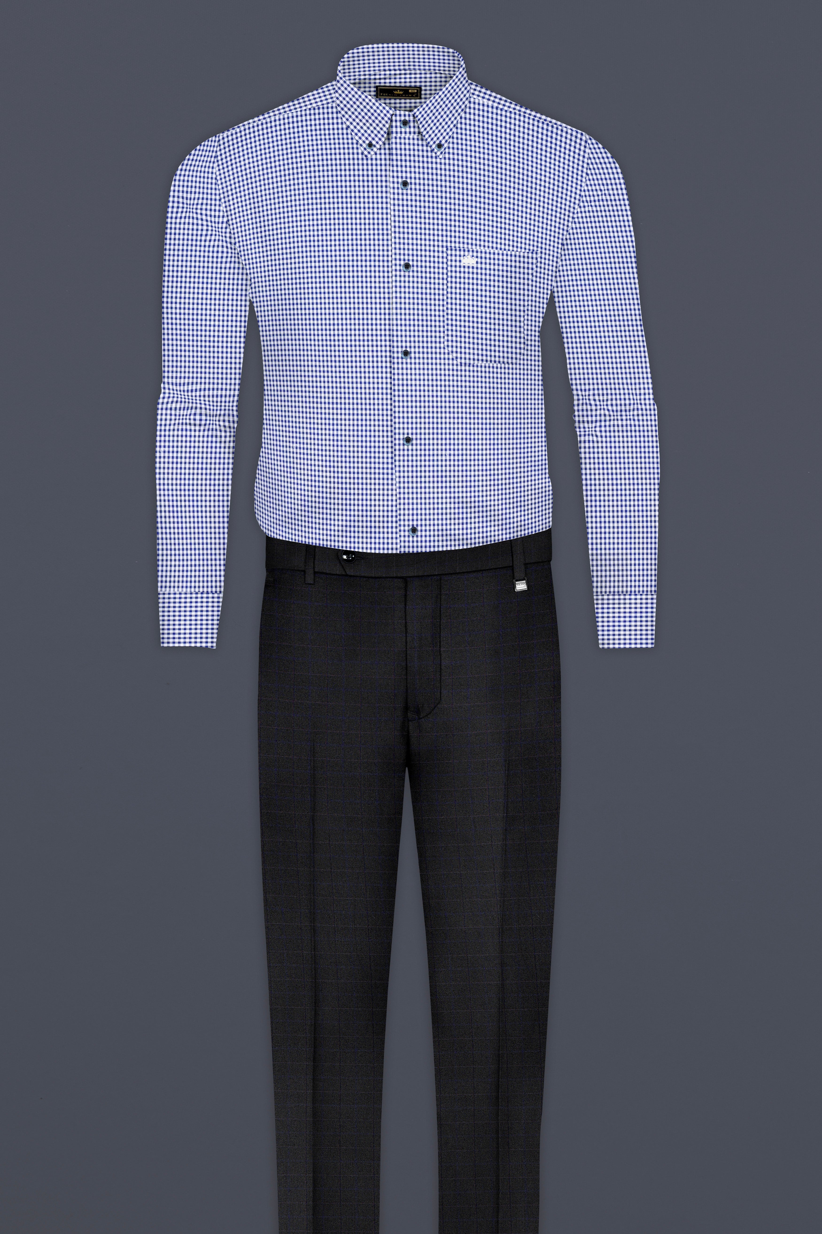 Violent Blue And Bright White Micro Checkered Giza Cotton Shirt 12927-BD-BLE-38, 12927-BD-BLE-H-38, 12927-BD-BLE-39, 12927-BD-BLE-H-39, 12927-BD-BLE-40, 12927-BD-BLE-H-40, 12927-BD-BLE-42, 12927-BD-BLE-H-42, 12927-BD-BLE-44, 12927-BD-BLE-H-44, 12927-BD-BLE-46, 12927-BD-BLE-H-46, 12927-BD-BLE-48, 12927-BD-BLE-H-48, 12927-BD-BLE-50, 12927-BD-BLE-H-50, 12927-BD-BLE-52, 12927-BD-BLE-H-52