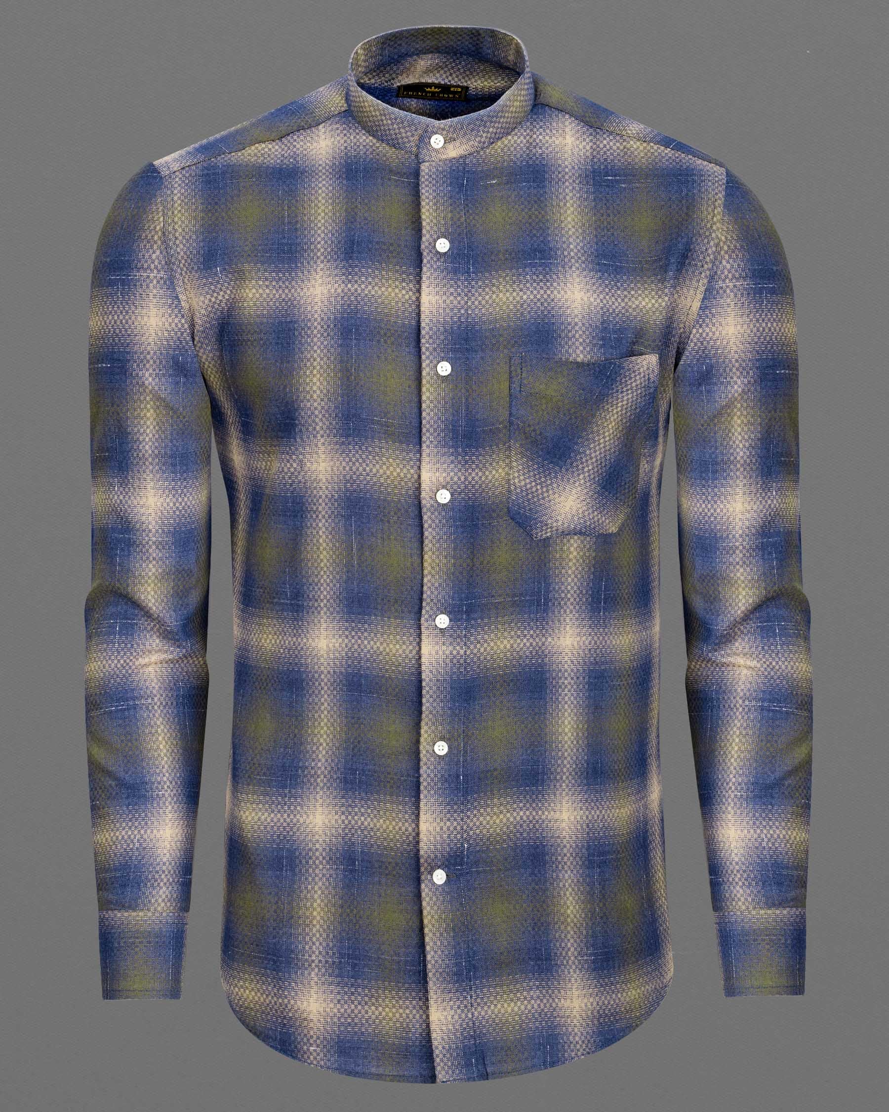Marine blue and Fawn Brown Twill Premium Cotton Shirt 6897-M-38,6897-M-38,6897-M-39,6897-M-39,6897-M-40,6897-M-40,6897-M-42,6897-M-42,6897-M-44,6897-M-44,6897-M-46,6897-M-46,6897-M-48,6897-M-48,6897-M-50,6897-M-50,6897-M-52,6897-M-52
