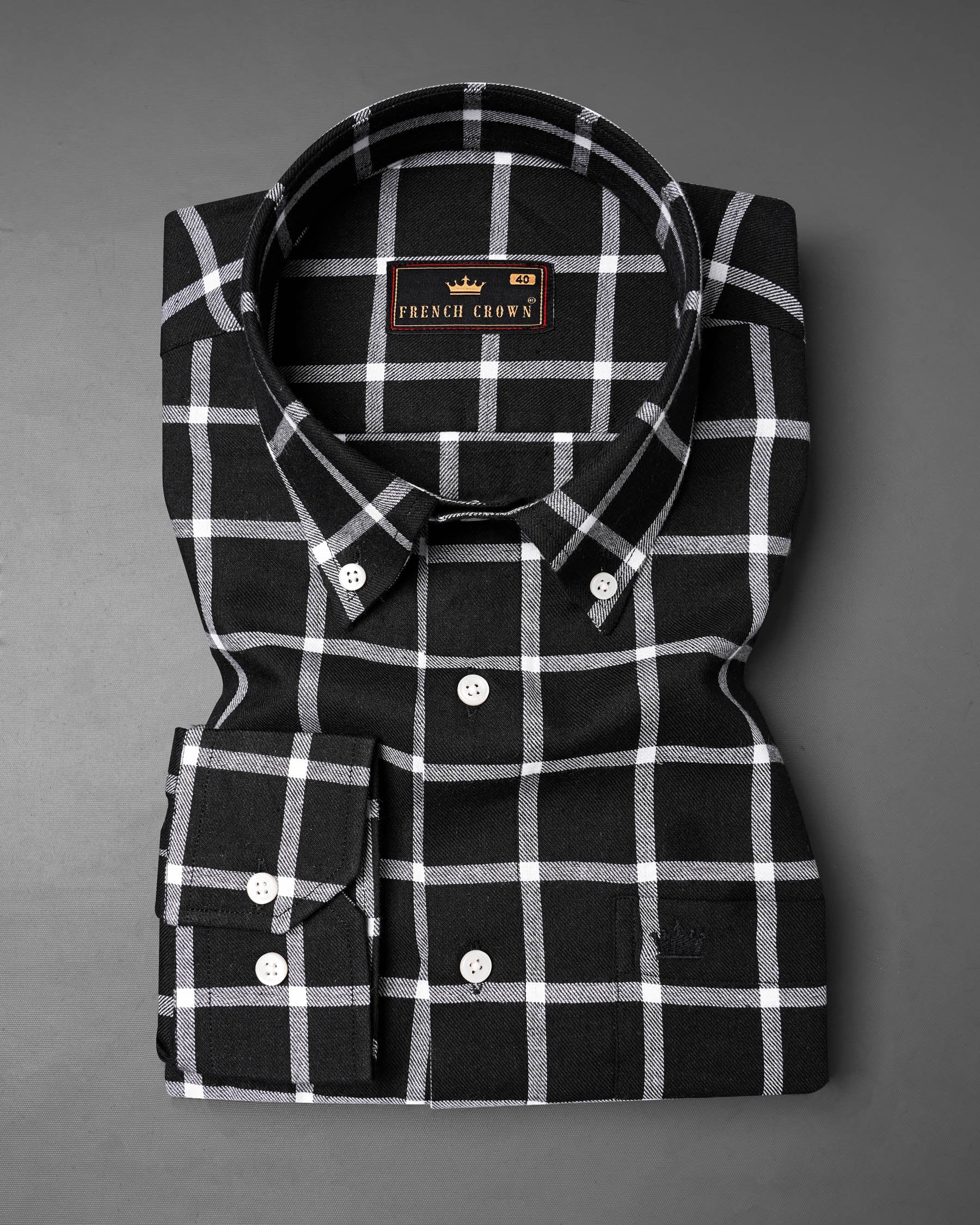 Jade Black Plaid Twill Premium Cotton Shirt 7194-BD-38,7194-BD-H-38,7194-BD-39,7194-BD-H-39,7194-BD-40,7194-BD-H-40,7194-BD-42,7194-BD-H-42,7194-BD-44,7194-BD-H-44,7194-BD-46,7194-BD-H-46,7194-BD-48,7194-BD-H-48,7194-BD-50,7194-BD-H-50,7194-BD-52,7194-BD-H-52