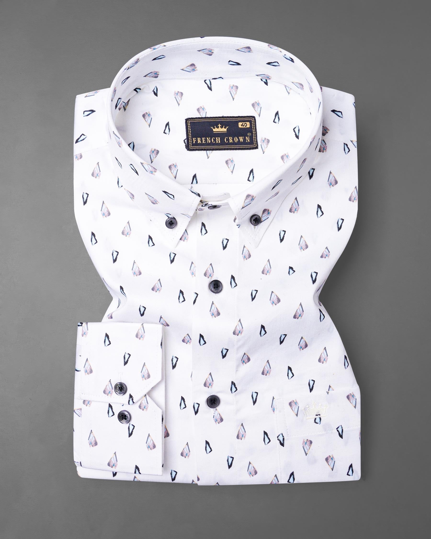 Bright White Stones Printed Super Soft Premium Cotton Shirt 7509-BD-BLK-38, 7509-BD-BLK-H-38, 7509-BD-BLK-39, 7509-BD-BLK-H-39, 7509-BD-BLK-40, 7509-BD-BLK-H-40, 7509-BD-BLK-42, 7509-BD-BLK-H-42, 7509-BD-BLK-44, 7509-BD-BLK-H-44, 7509-BD-BLK-46, 7509-BD-BLK-H-46, 7509-BD-BLK-48, 7509-BD-BLK-H-48, 7509-BD-BLK-50, 7509-BD-BLK-H-50, 7509-BD-BLK-52, 7509-BD-BLK-H-52