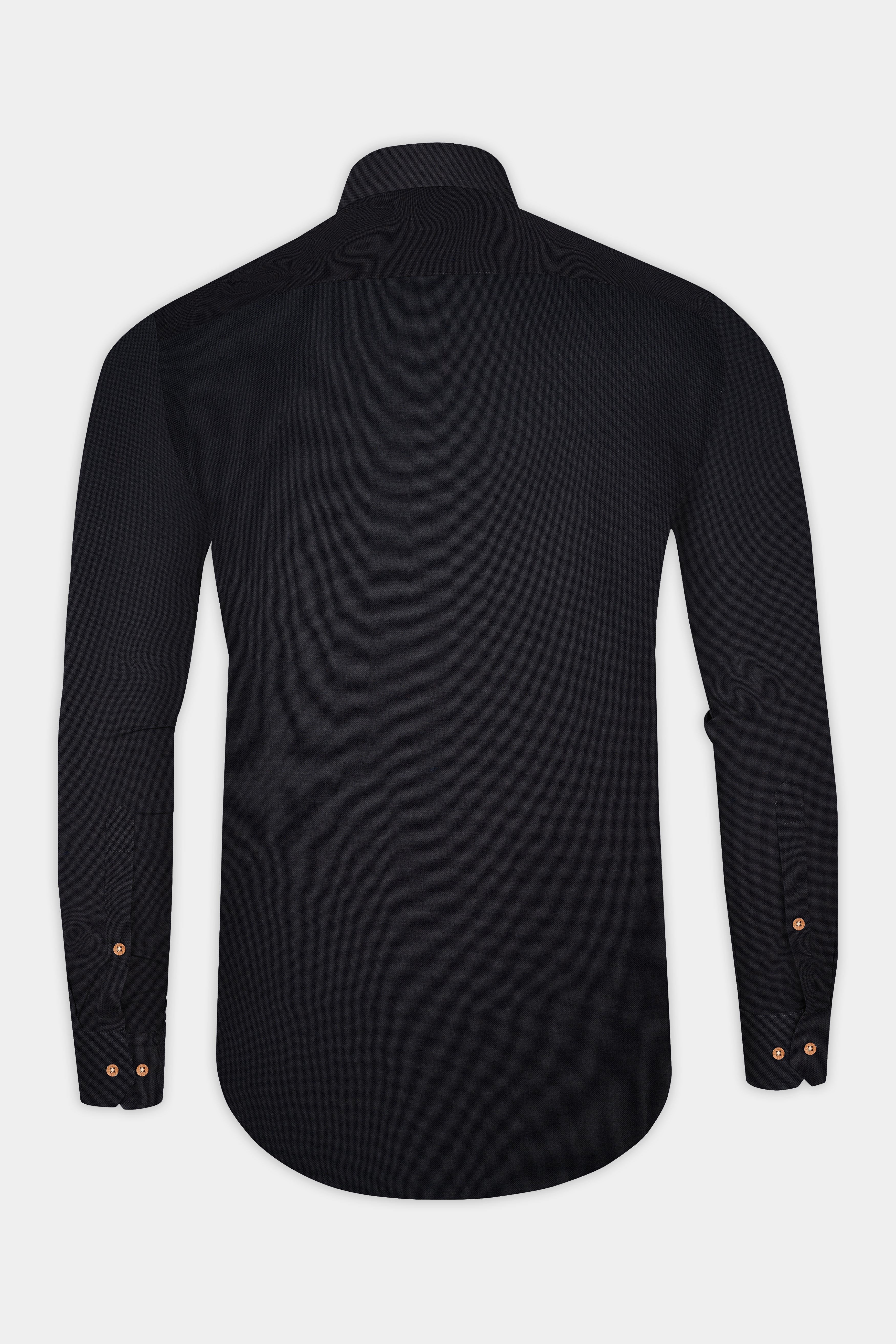 Jade Black Premium Cotton Kurta Shirt