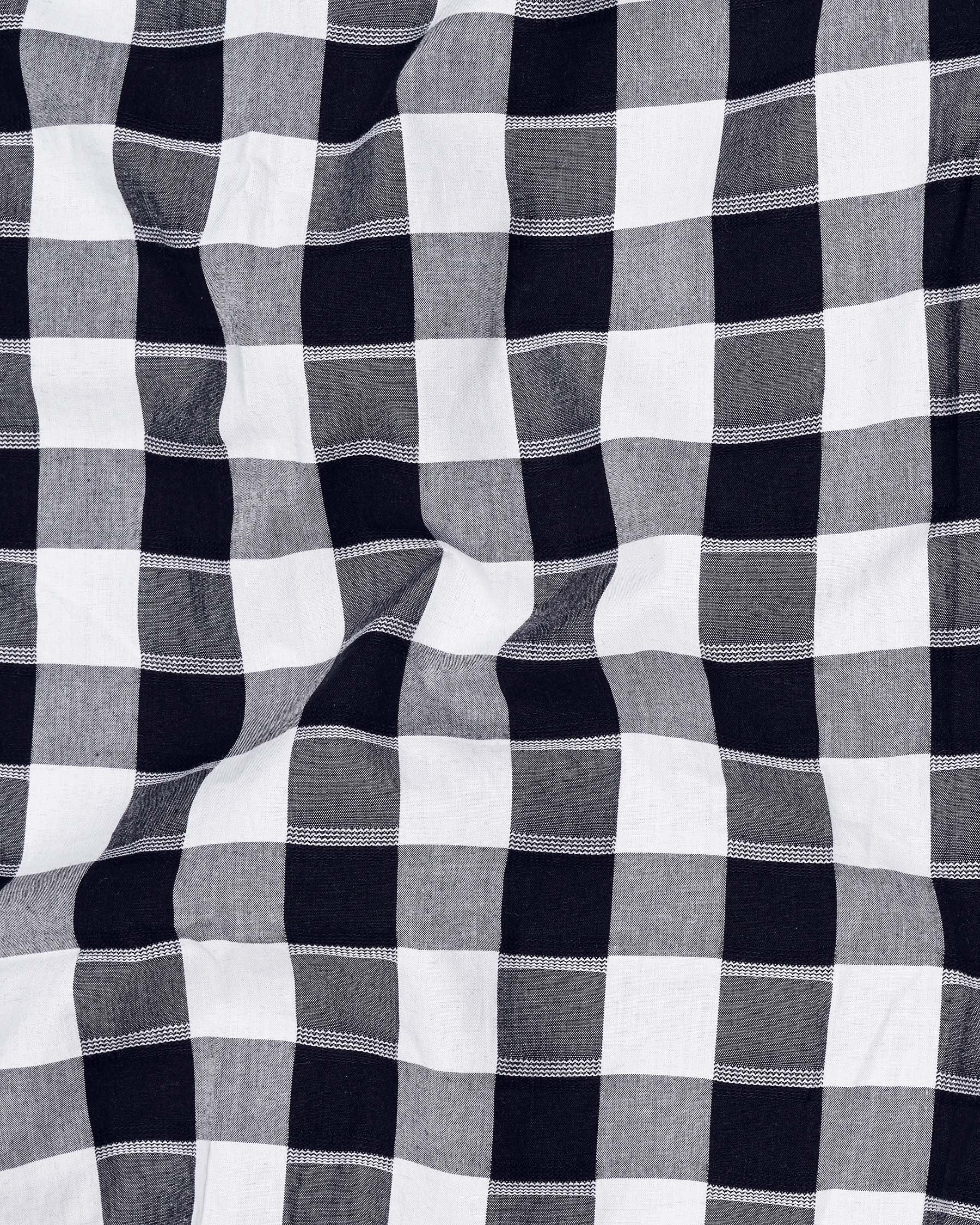 Bright White and Navy Checked Dobby Premium Giza Cotton Shirt 7822-CA-38, 7822-CA-H-38, 7822-CA-39,7822-CA-H-39, 7822-CA-40, 7822-CA-H-40, 7822-CA-42, 7822-CA-H-42, 7822-CA-44, 7822-CA-H-44, 7822-CA-46, 7822-CA-H-46, 7822-CA-48, 7822-CA-H-48, 7822-CA-50, 7822-CA-H-50, 7822-CA-52, 7822-CA-H-52