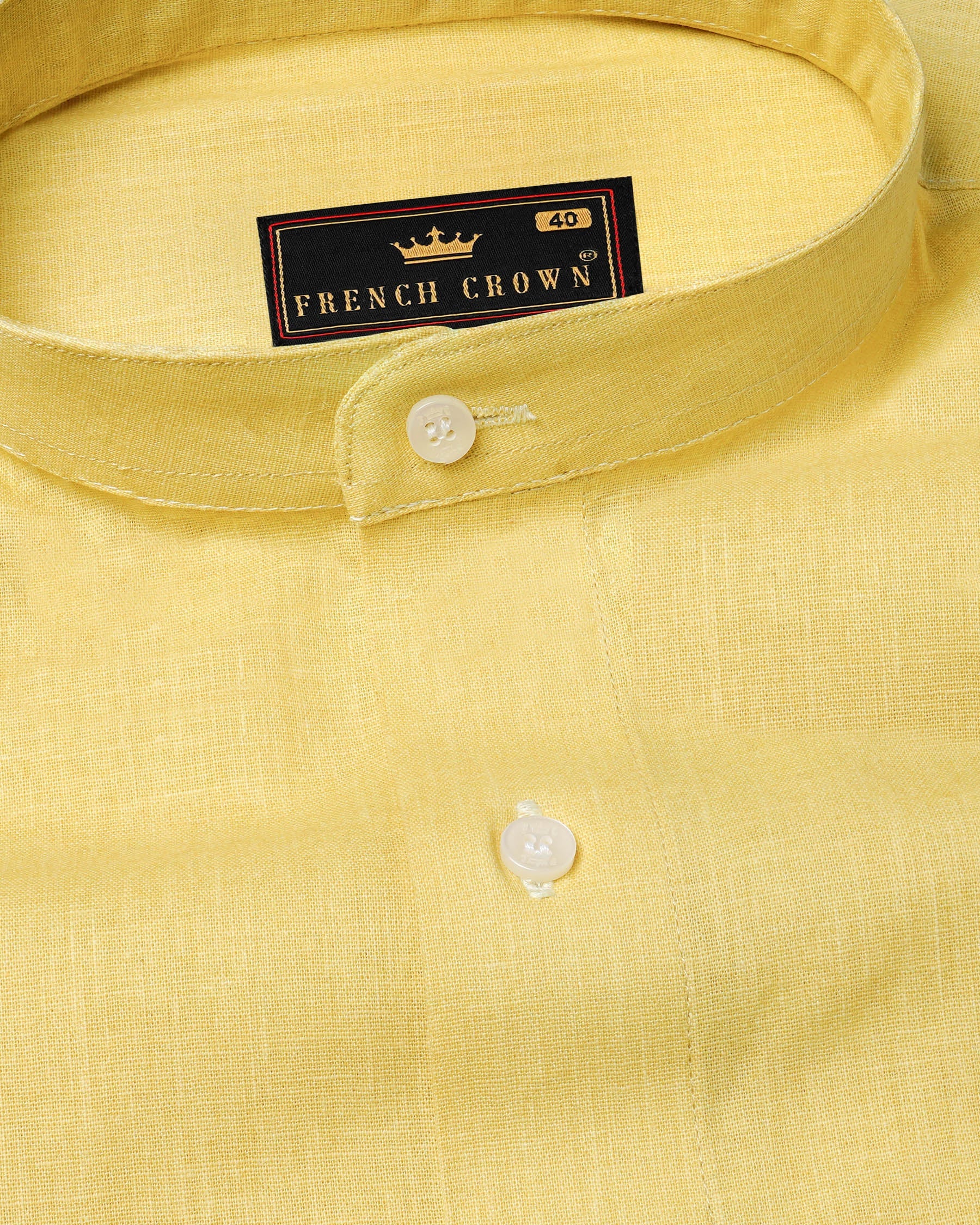 Grandis Yellow Luxurious Linen Shirt 7890-M-38, 7890-M-H-38, 7890-M-39, 7890-M-H-39, 7890-M-40, 7890-M-H-40, 7890-M-42, 7890-M-H-42, 7890-M-44, 7890-M-H-44, 7890-M-46, 7890-M-H-46, 7890-M-48, 7890-M-H-48, 7890-M-50, 7890-M-H-50, 7890-M-52, 7890-M-H-52