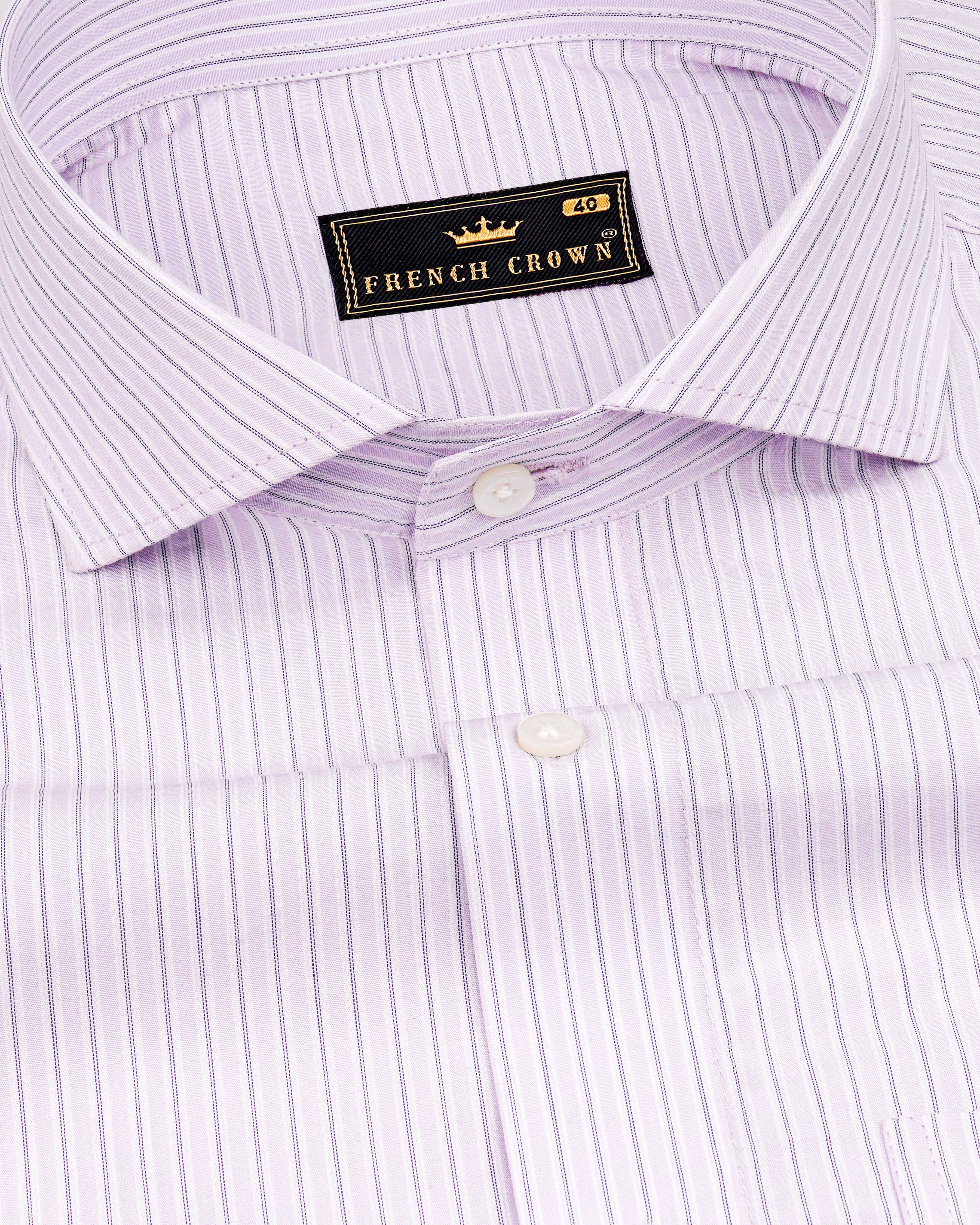 Prim Baby Pink with Ebony Black Striped Premium Cotton Shirt 8507-CA-38,8507-CA-H-38,8507-CA-39,8507-CA-H-39,8507-CA-40,8507-CA-H-40,8507-CA-42,8507-CA-H-42,8507-CA-44,8507-CA-H-44,8507-CA-46,8507-CA-H-46,8507-CA-48,8507-CA-H-48,8507-CA-50,8507-CA-H-50,8507-CA-52,8507-CA-H-52