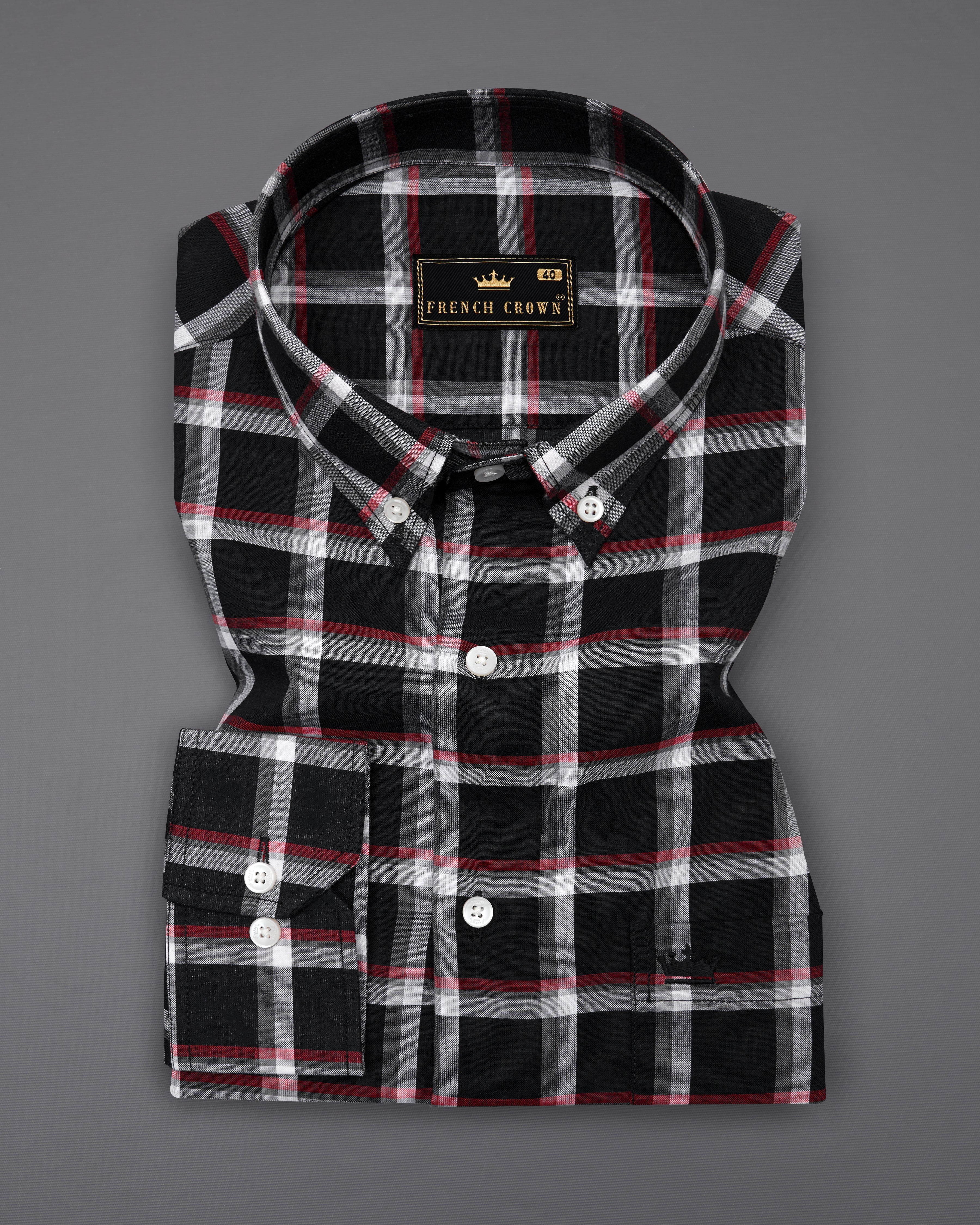 Jade Black and White Plaid Premium Cotton Shirt 8726-BD-38,8726-BD-H-38,8726-BD-39,8726-BD-H-39,8726-BD-40,8726-BD-H-40,8726-BD-42,8726-BD-H-42,8726-BD-44,8726-BD-H-44,8726-BD-46,8726-BD-H-46,8726-BD-48,8726-BD-H-48,8726-BD-50,8726-BD-H-50,8726-BD-52,8726-BD-H-52