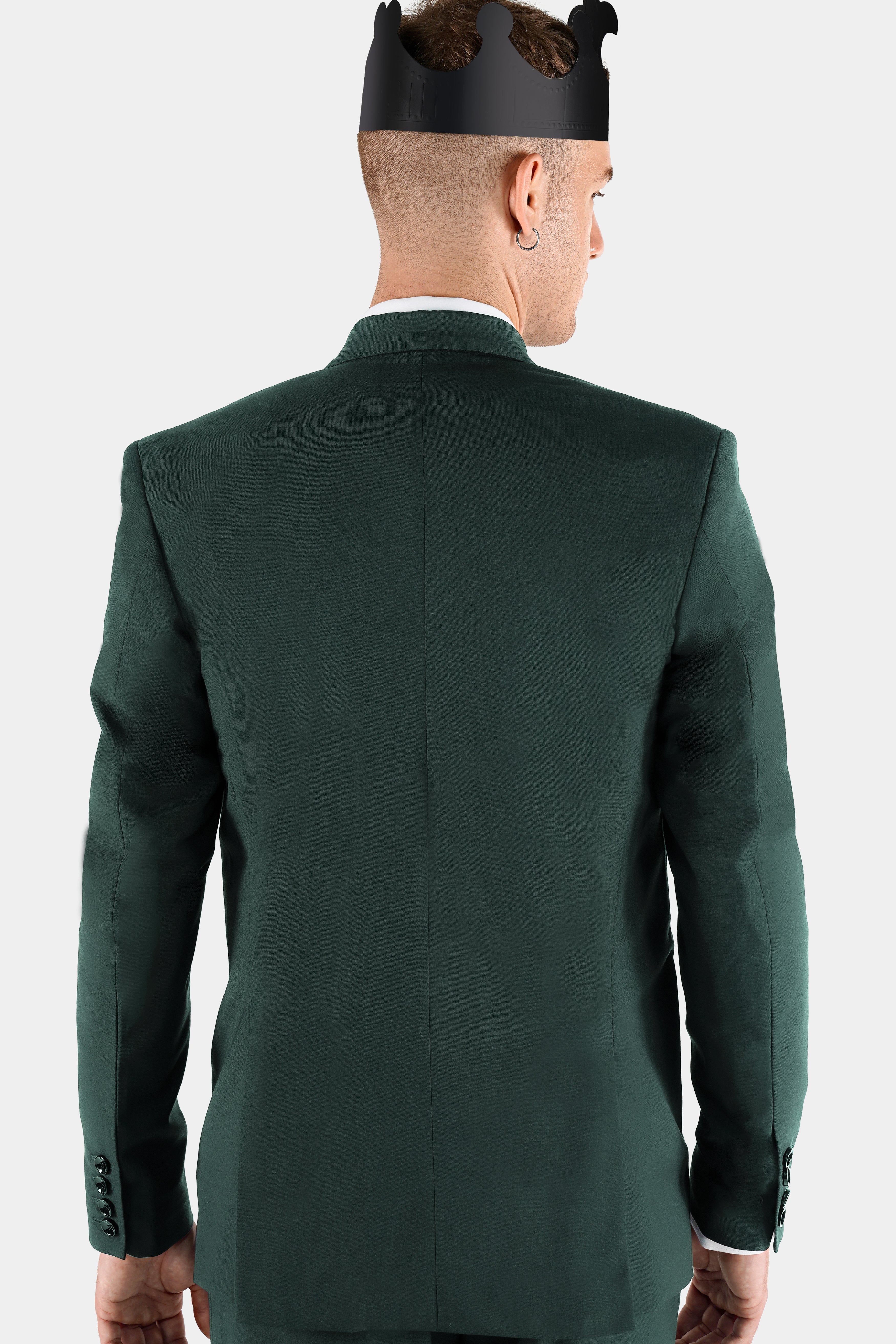 Gable Green Single Breasted Wool Rich Blazer BL2728-SB-36, BL2728-SB-38, BL2728-SB-40, BL2728-SB-42, BL2728-SB-44, BL2728-SB-46, BL2728-SB-48, BL2728-SB-50, BL2728-SB-52, BL2728-SB-54, BL2728-SB-56, BL2728-SB-58, BL2728-SB-60