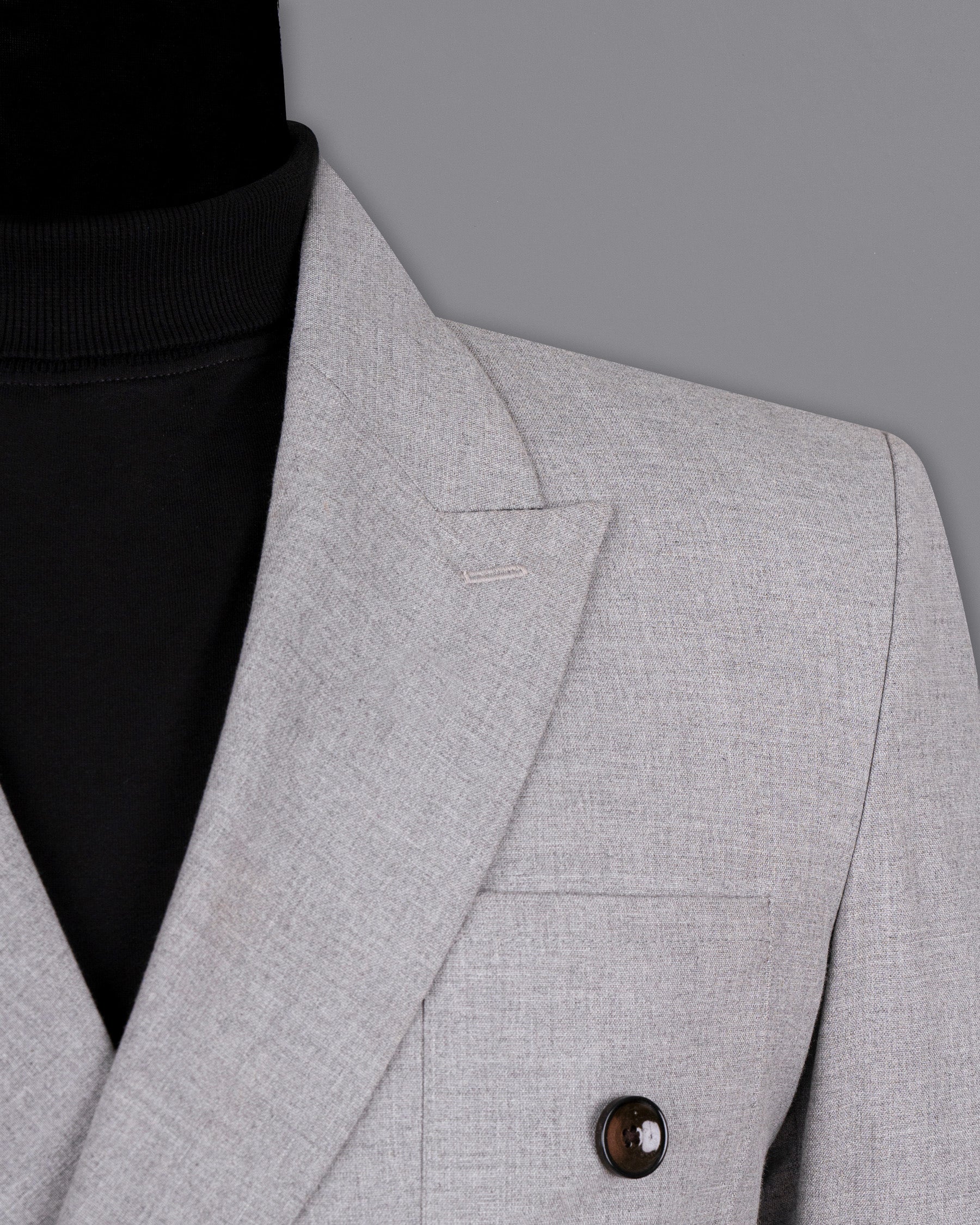 French Gray DouSTe-Breasted Wool Rich Sport Suit ST1495-DB-PP-36, ST1495-DB-PP-38, ST1495-DB-PP-40, ST1495-DB-PP-42, ST1495-DB-PP-44, ST1495-DB-PP-46, ST1495-DB-PP-48, ST1495-DB-PP-50, ST1495-DB-PP-52, ST1495-DB-PP-54, ST1495-DB-PP-56, ST1495-DB-PP-58, ST1495-DB-PP-60