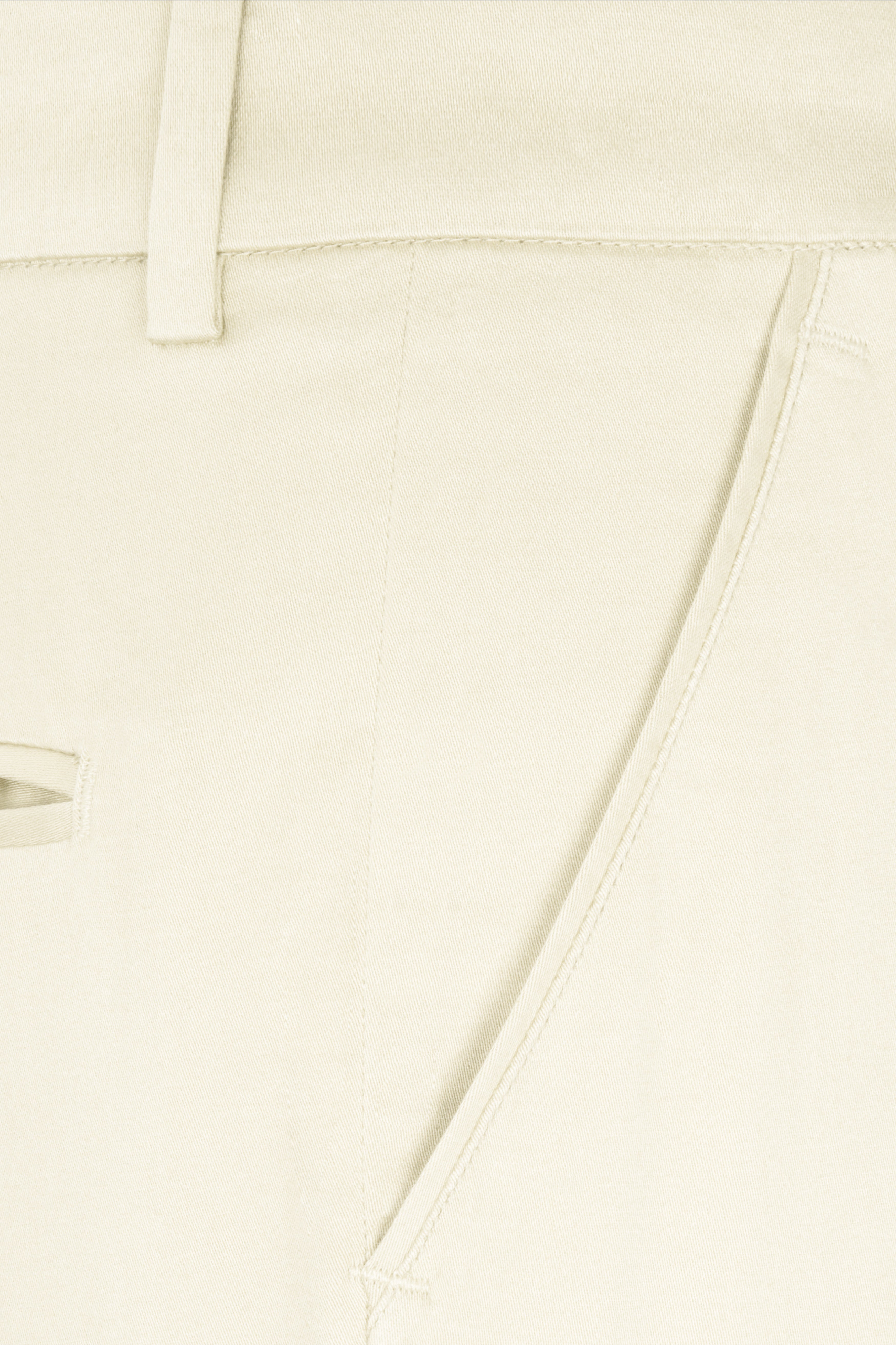 Merino Cream Cross Placket Bandhgala Premium Cotton Stretchable traveler Suit