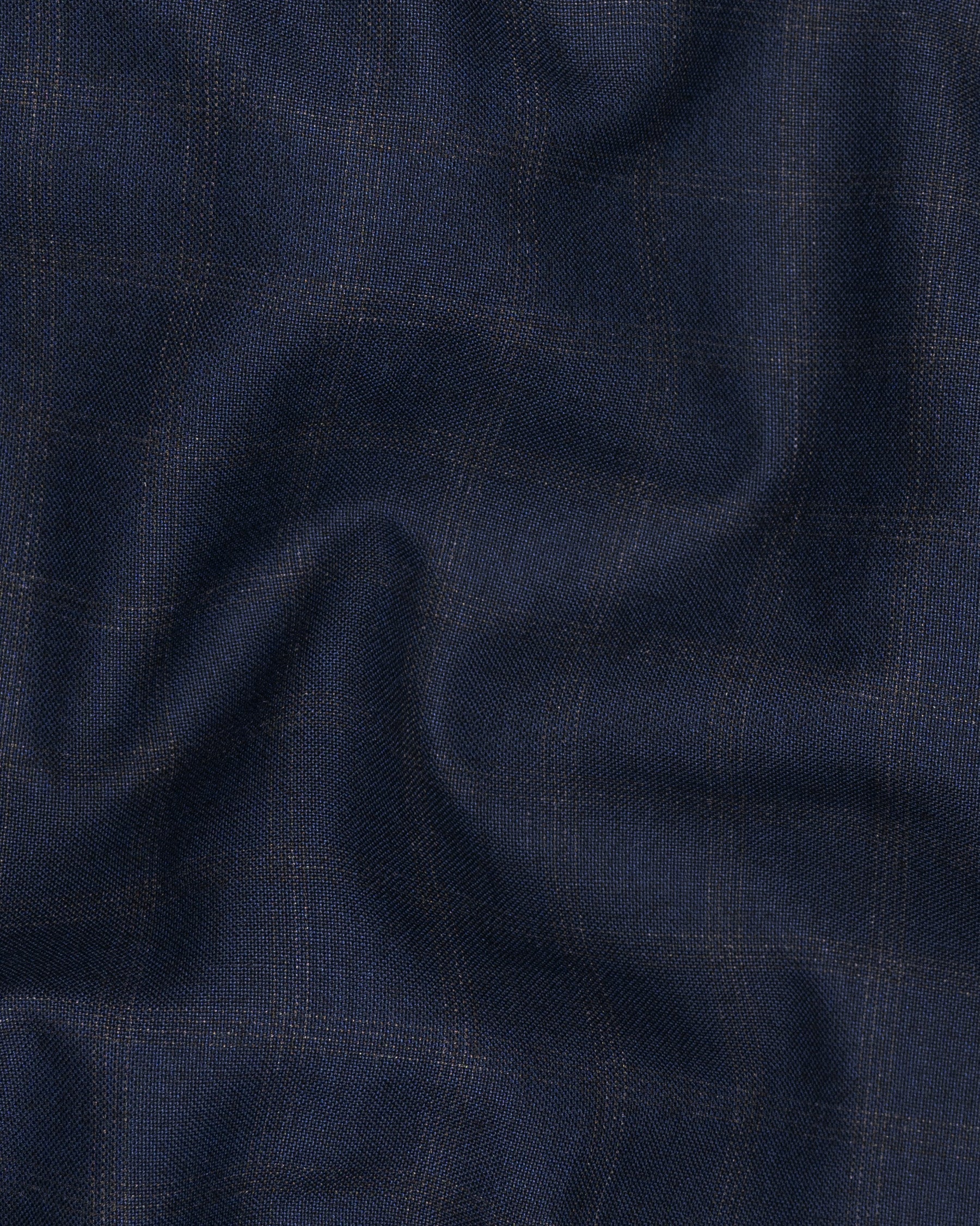 Ebony Clay Windowpane Wool Rich Pant