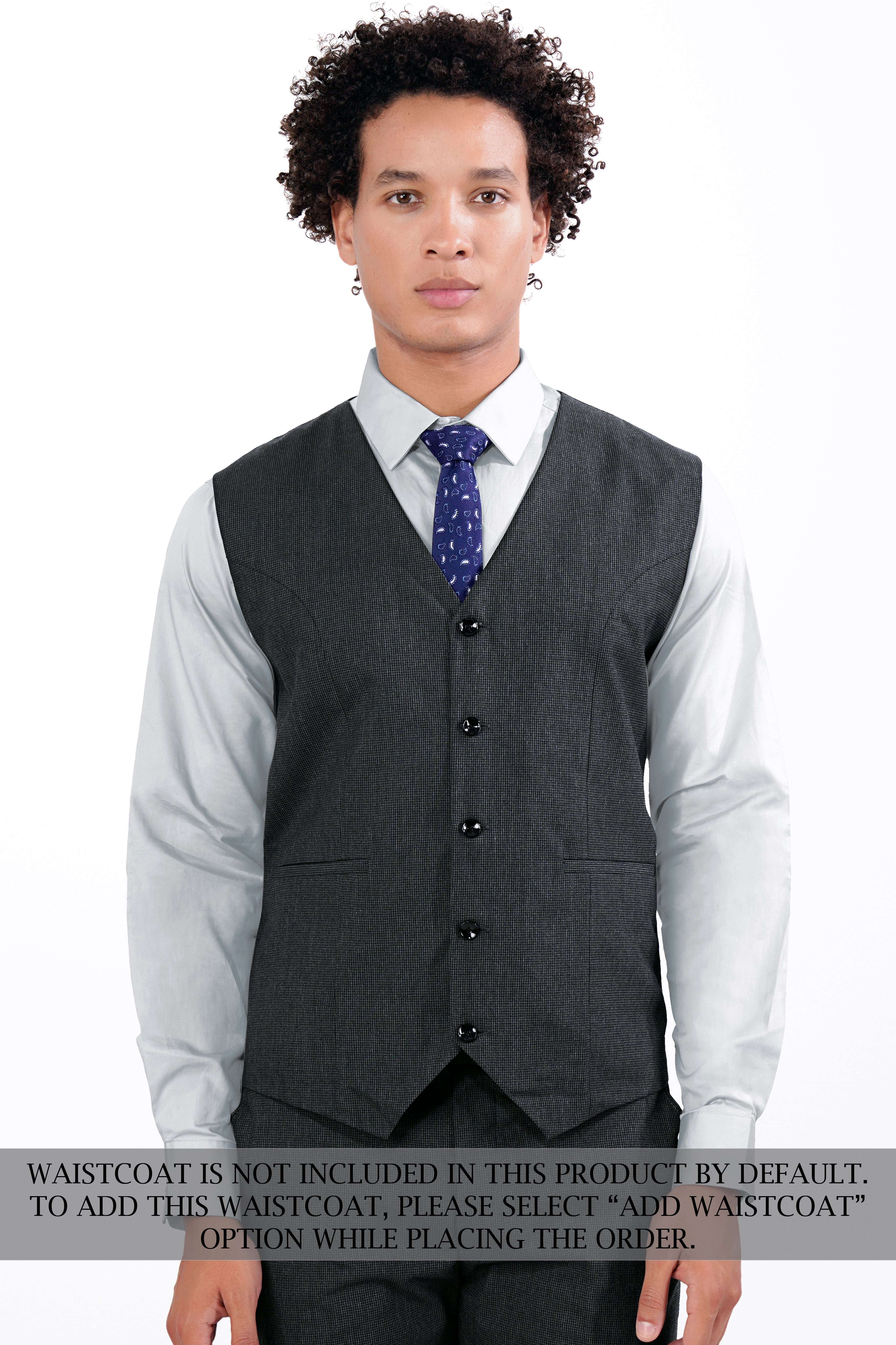 Capecod Gray Wool Rich Double Breasted Designer Trench Coat With Pant