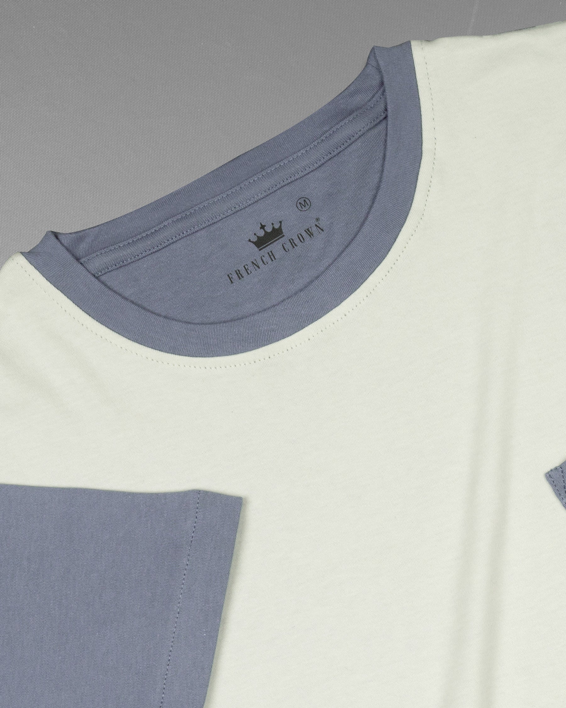Pista with waterloo blue Super Soft heavyweight premium cotton winter T-shirt TS413-S, TS413-M, TS413-L, TS413-XL, TS413-XXL