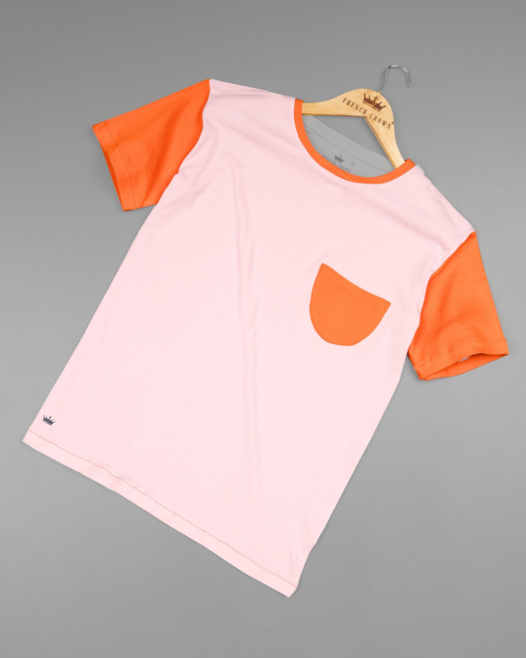 Misty Rose Pink Super Soft Premium Cotton T-Shirt TS417-S, TS417-M, TS417-L, TS417-XL, TS417-XXL, TS417-3XL, TS417-4XL