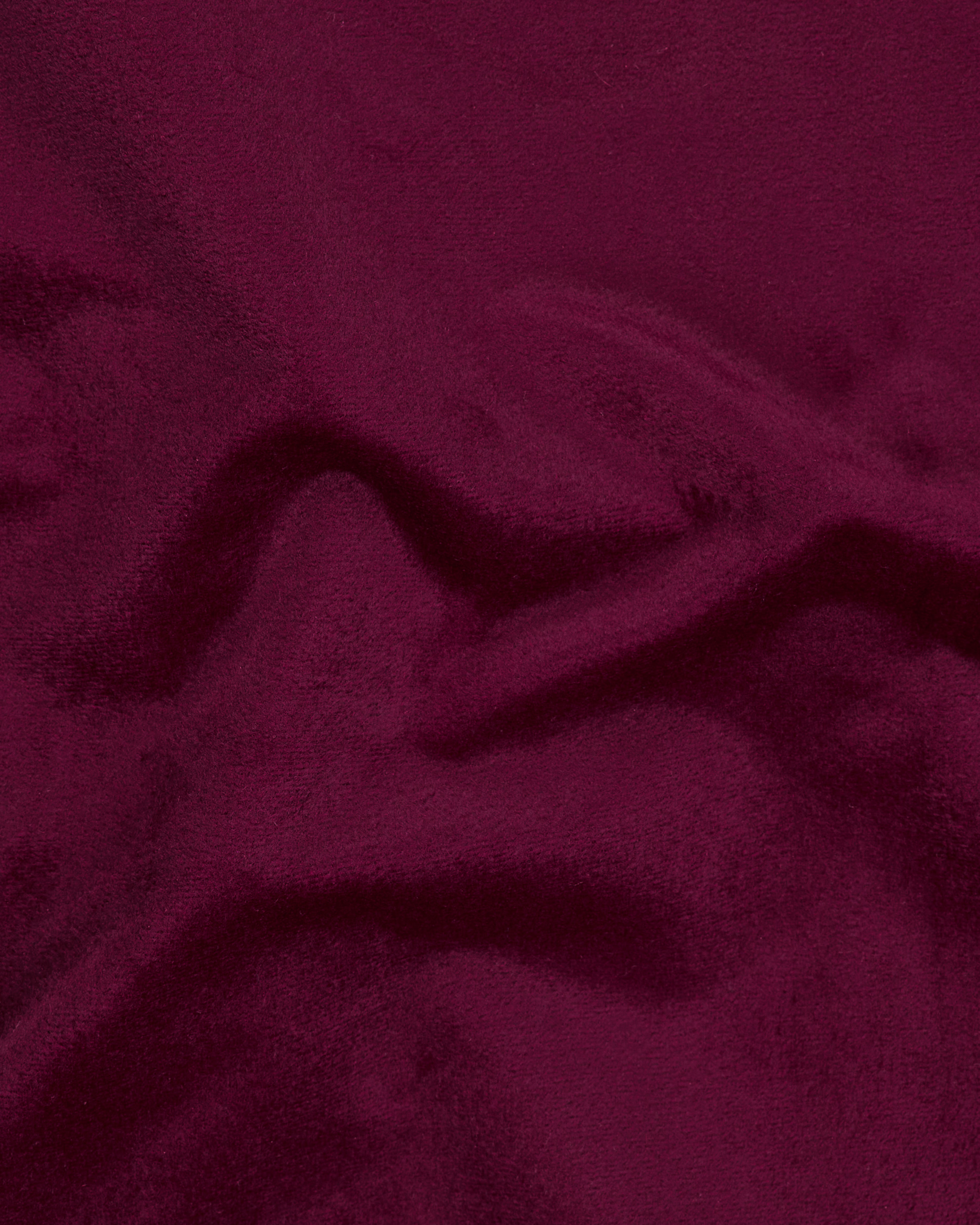 Barossa Maroon Velvet Designer Nehru Jacket WC2239-36, WC2239-38, WC2239-40, WC2239-42, WC2239-44, WC2239-46, WC2239-48, WC2239-50, WC2239-52, WC2239-54, WC2239-56, WC2239-58, WC2239-60