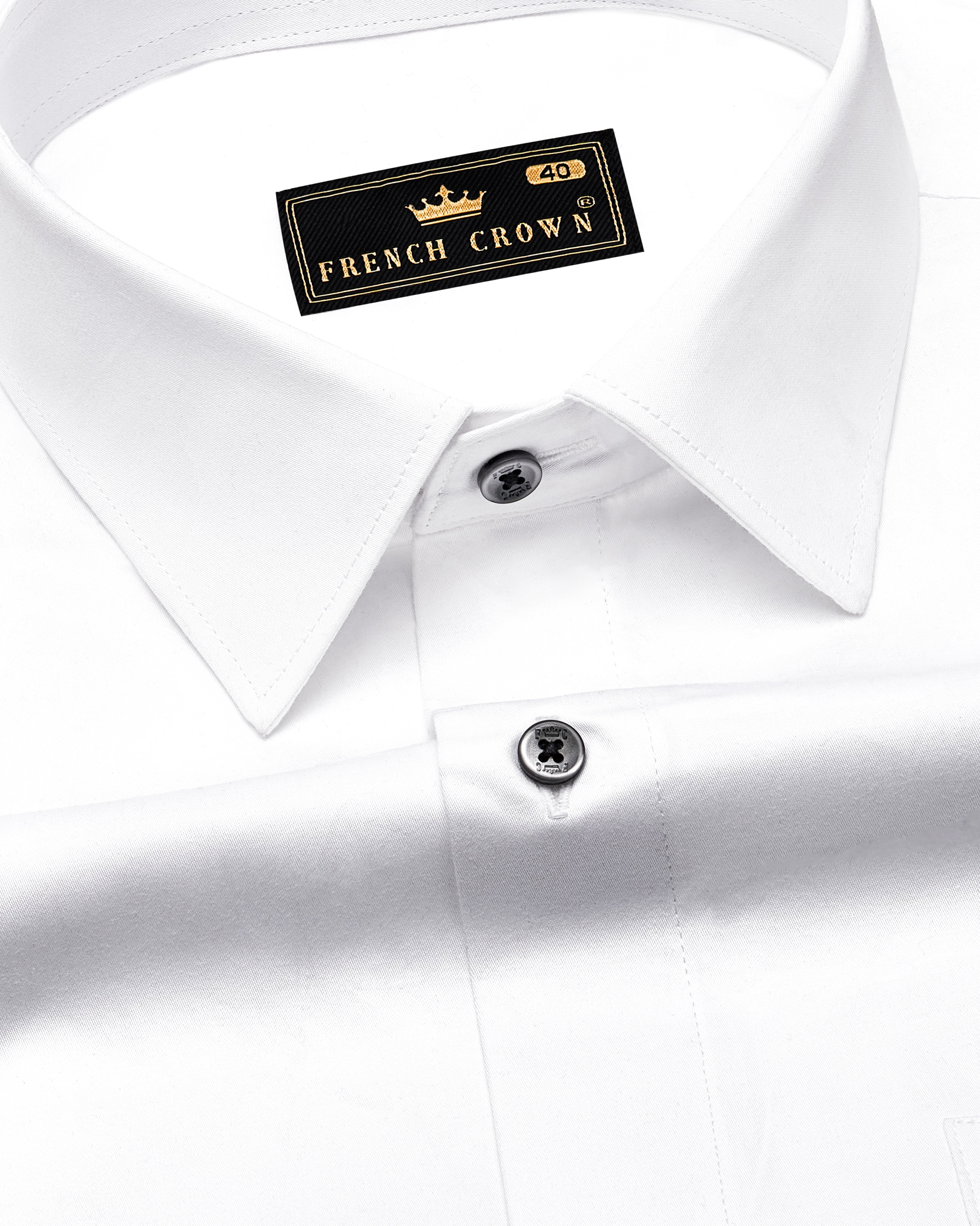 Bright White Subtle Sheen Super Soft Premium Cotton Shirt 8879-BLK-38, 8879-BLK-H-38, 8879-BLK-39, 8879-BLK-H-39, 8879-BLK-40, 8879-BLK-H-40, 8879-BLK-42, 8879-BLK-H-42, 8879-BLK-44, 8879-BLK-H-44, 8879-BLK-46, 8879-BLK-H-46, 8879-BLK-48, 8879-BLK-H-48, 8879-BLK-50, 8879-BLK-H-50, 8879-BLK-52, 8879-BLK-H-52