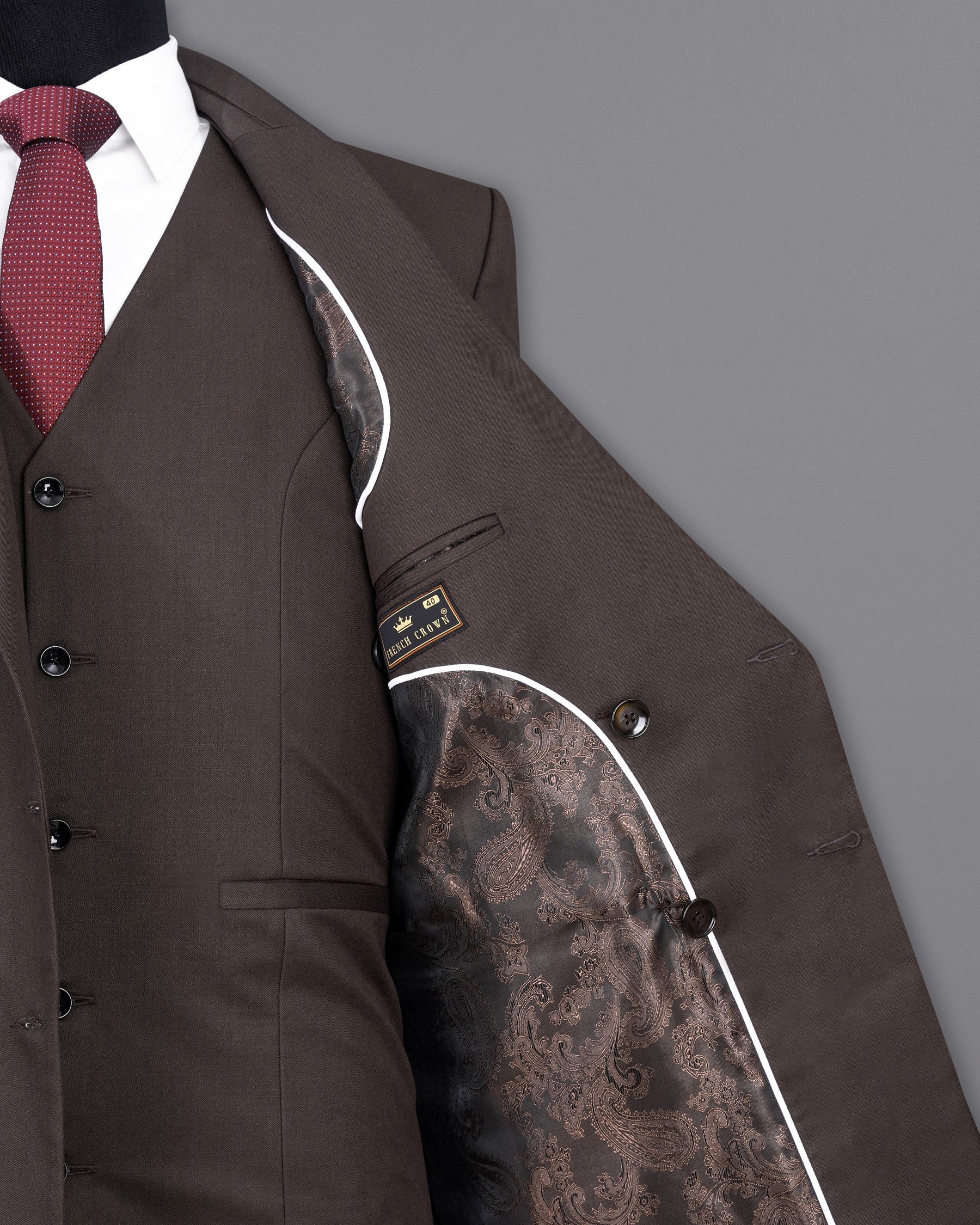 Armadillo Brown Double Breasted Blazer BL2031-DB-36, BL2031-DB-38, BL2031-DB-40, BL2031-DB-42, BL2031-DB-44, BL2031-DB-46, BL2031-DB-48, BL2031-DB-50, BL2031-DB-52, BL2031-DB-54, BL2031-DB-56, BL2031-DB-58, BL2031-DB-60