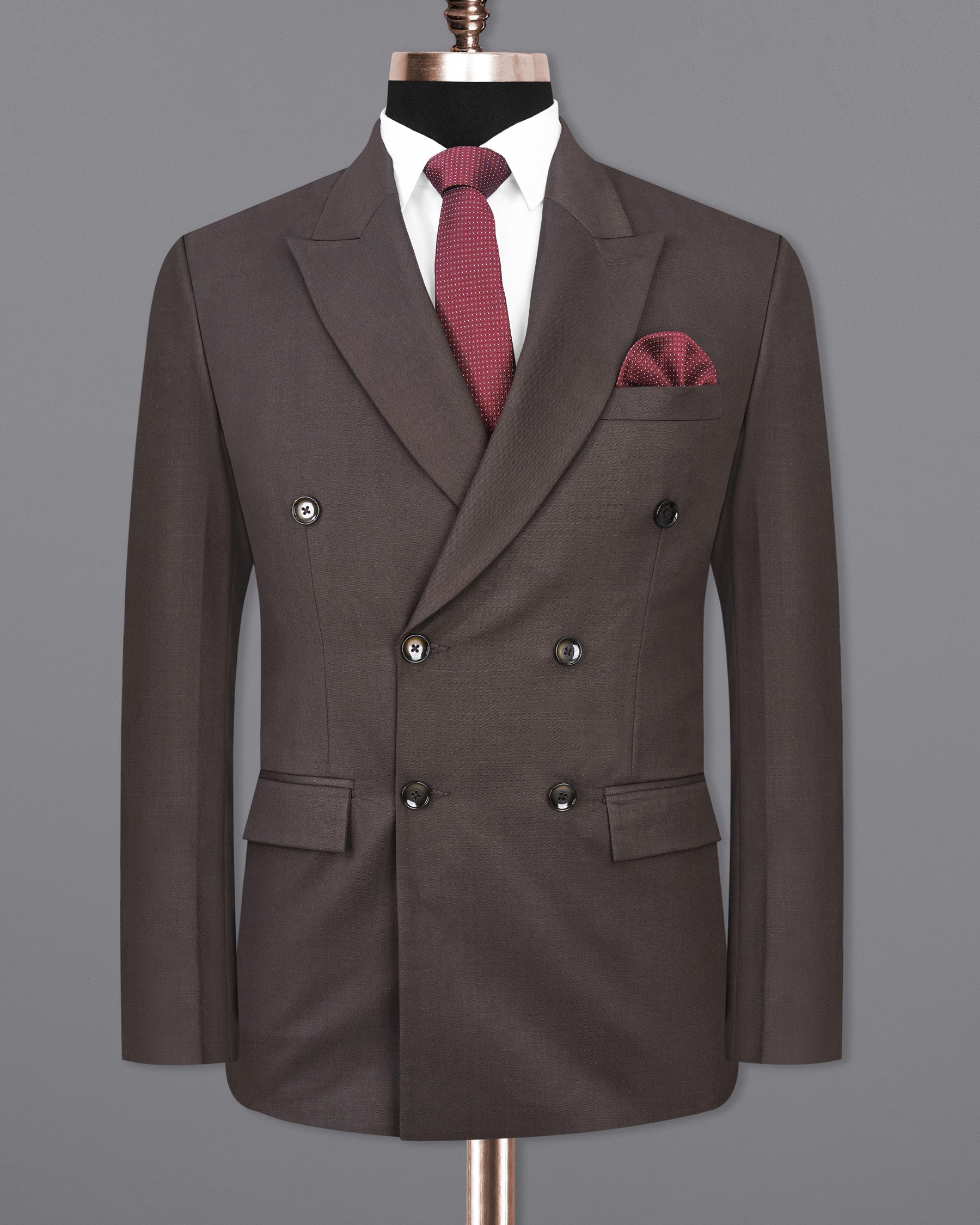 Armadillo Brown Double Breasted Blazer BL2031-DB-36, BL2031-DB-38, BL2031-DB-40, BL2031-DB-42, BL2031-DB-44, BL2031-DB-46, BL2031-DB-48, BL2031-DB-50, BL2031-DB-52, BL2031-DB-54, BL2031-DB-56, BL2031-DB-58, BL2031-DB-60