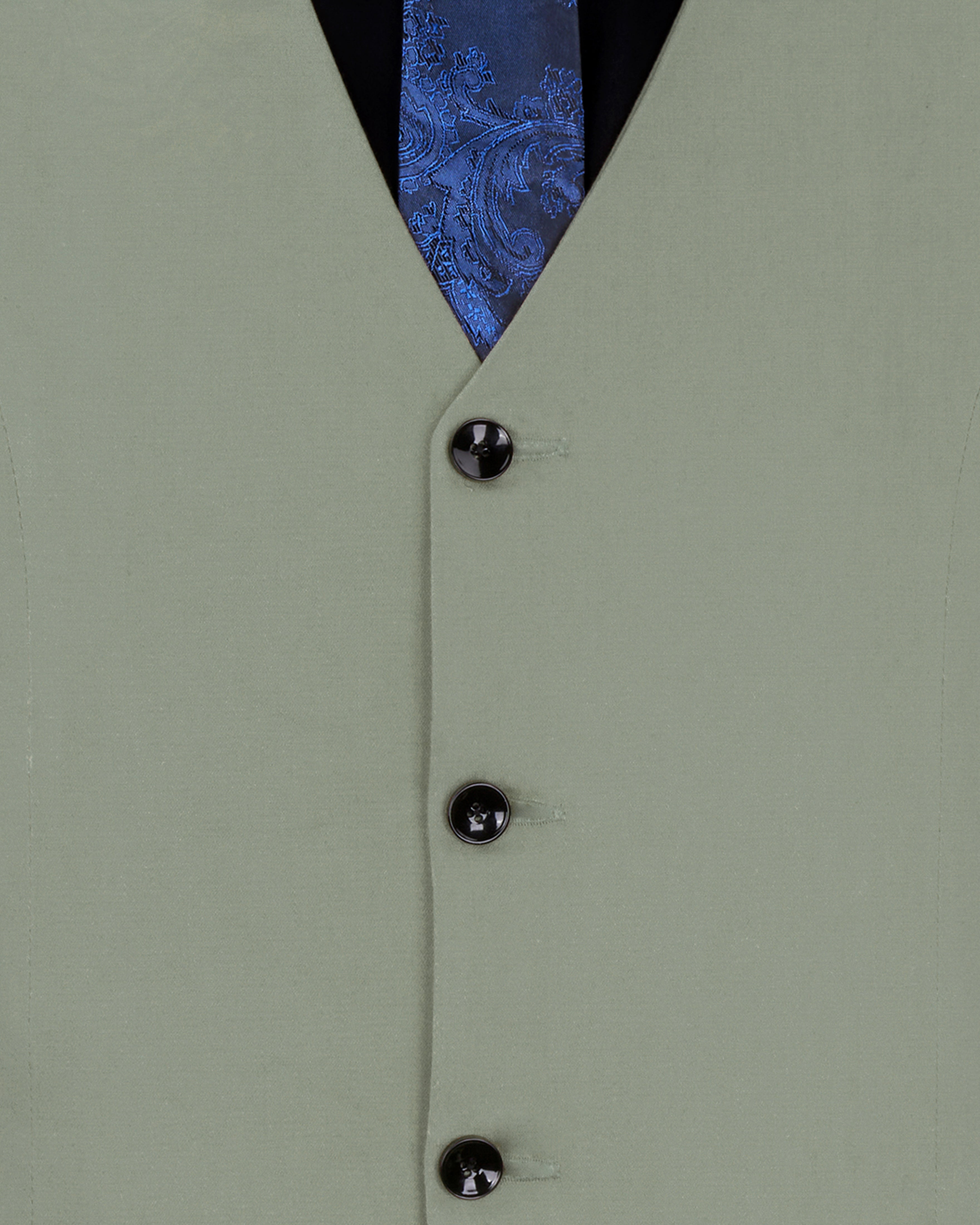 Granite Green Stretchable Premium Cotton Traveler Suit